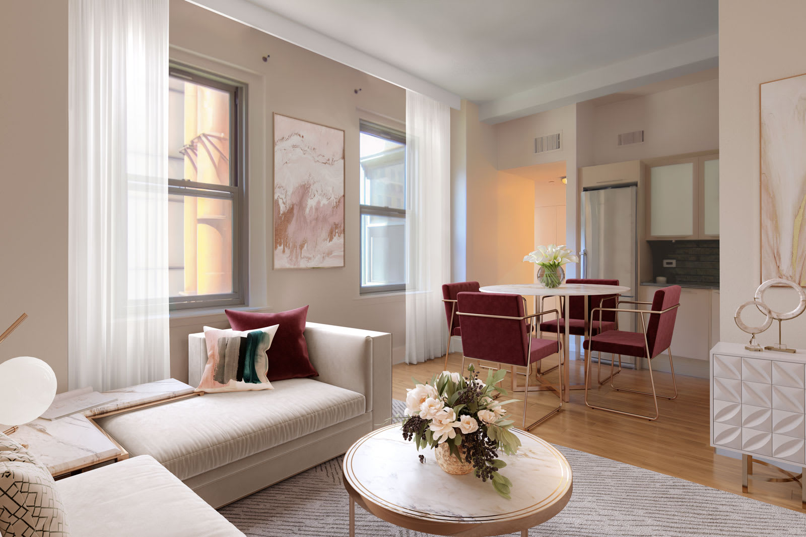 After virtual staging